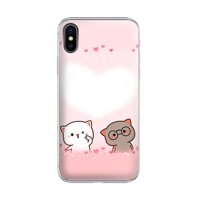 Ốp lưng điện thoại Iphone X XS - 01015 7874 LOVELY07 - Silicon dẻo - Hàng Chính Hãng