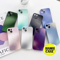 Ốp lưng điện thoại kính cường lực tráng gương 6/6plus/6s/6splus/7/7plus/8/8plus/x/xr/xs/11/12/13/14/pro/max/plus/promax