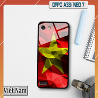 Ốp lưng điện thoại OPPO A33 – In logo đội bóng Việt Nam
