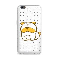 Ốp lưng điện thoại Oppo F3 Plus - 01090 7859 DOG11 - Silicone dẻo - Hàng Chính Hãng