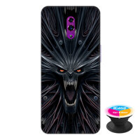 Ốp lưng điện thoại Oppo Reno hình Quỹ Dữ tặng kèm giá đỡ điện thoại iCase xinh xắn - Hàng chính hãng