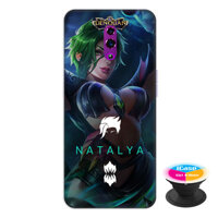 Ốp lưng điện thoại Oppo Reno hình NATALYA tặng kèm giá đỡ điện thoại iCase xinh xắn - Hàng chính hãng