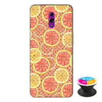 Ốp lưng điện thoại Oppo Reno hình Lemon tặng kèm giá đỡ điện thoại iCase xinh xắn - Hàng chính hãng