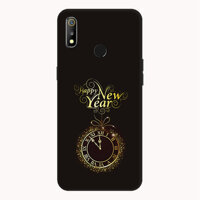 Ốp lưng điện thoại Realme 3 hình Happy New Year - Hàng chính hãng