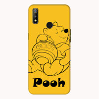 Ốp lưng điện thoại Realme 3 hình Gấu Pooh - Hàng chính hãng