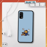 Ốp lưng điện thoại Realme 7 pro – lưng nhám viền dẻo