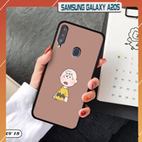 Ốp lưng điện thoại Samsung Galaxy A20s – lưng nhám viền dẻo