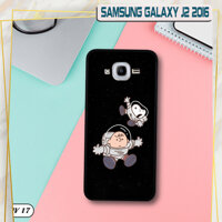 Ốp lưng điện thoại Samsung Galaxy J2 2016 – lưng nhám viền dẻo