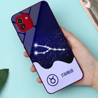 Ốp lưng điện thoại Samsung Galaxy A03 - Cung hoàng đạo, chất liệu kính cường lực
