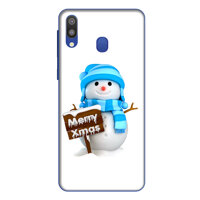 Ốp lưng điện thoại Samsung Galaxy M20 hình Cậu Bé Người Tuyết