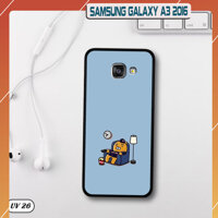 Ốp lưng điện thoại Samsung Galaxy A3 2016 – lưng nhám viền dẻo