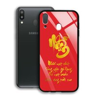 Ốp Lưng điện thoại Samsung Galaxy M20 mạ màu vàng Ánh Kim - mặt Kính Cường Lực - 03042 7970 NHAN03