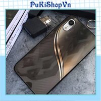 ỐP LƯNG  ĐIỆN THOẠI TRÁNG GƯƠNG KÍNH CƯỜNG LỰC MẪU NAM MÀU NÂU ĐẤT - PUKISHOPVN
