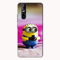 Ốp lưng điện thoại Vivo V15 hình Gấu Minion - Hàng chính hãng