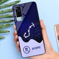 Ốp lưng điện thoại Vivo Y53s - Cung hoàng đạo, chất liệu kính cường lực