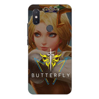 Ốp lưng điện thoại Xiaomi Mi 8 SE hình BUTTERFLY - Hàng chính hãng