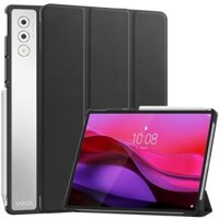 Ốp lưng Fo Lenovo Yoga Tab Plus 12.7 "2025 Vỏ máy tính bảng gấp ba lần cho Lenovo Yoga Pad Pro Vỏ da PU 12,7 inch có chức năng đánh thức tự động