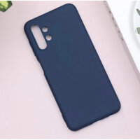 Ốp lưng Galaxy A13 Nhựa dẻo Solid color TPU Kingxbar Xanh đậm