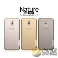 Ốp lưng Galaxy J7 Plus dẻo siêu mỏng Nillkin