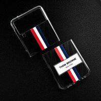 Ốp lưng Galaxy Z Flip 3 Likgus PC phiên bản Thom Browne Trong suốt - Hàng Chính Hãng