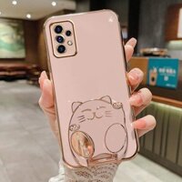 ỐP LƯNG GIÁ ĐỠ MÈO THẦN TÀI CHO SAMSUNG GALAXY A13/ A23/ A32/ A52/ A52S/ A53 5G/ A72/ A73