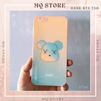Ốp lưng gương hình Gấu Kaws viền dẻo, phím bấm màu dành cho iPhone 6,6s, 78, 6Plus, 7Plus, 8Plus, xs Max hàng chính hãng - iPhone 78SE2020 - Mẫu 3