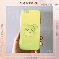 Ốp lưng gương hình Gấu Kaws viền dẻo, phím bấm màu dành cho iPhone 6,6s, 78, 6Plus, 7Plus, 8Plus, xs Max hàng chính hãng - iPhone 78SE2020 - Mẫu 5