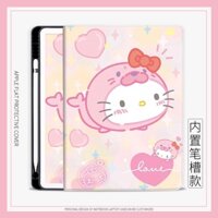 Ốp lưng hello kitty ipad mini4 / 5/6 air4 / 5 10.2 gen7 / 8/9 ốp lưng ipad 2022 pro11 10.9 gen10 ốp lưng ipad air1 / 2 gen5/6 pink cat case
