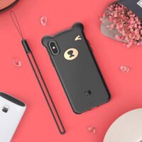 Ốp lưng hình gấu siêu dễ thương Baseus Bear Silicone Case dùng cho iPhone X/ XS/ XR/ XS Max