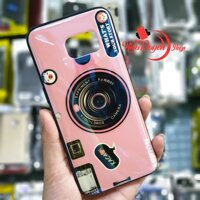 Ốp lưng hình máy ảnh Samsung Galaxy Note 8Note 9S9 PlusS8S8 PlusS7 Edgetặng kèm giá đỡ và dây đeo