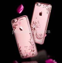 Ốp lưng hoa đính đá iPhone 6 Plus/6S Plus hiệu Kavaro chính hãng