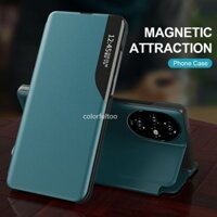 Ốp lưng Honor 200 Pro Lite 200Lite 200Pro Honor200 Honor200Pro 5G Smart View Flip Leather Cover Bảo Vệ Toàn Diện Camera Từ Giá Đỡ Sách Giá Đỡ Mặt Sau Vỏ