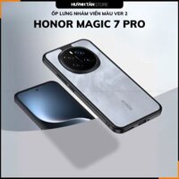Ốp lưng honor magic 7 pro 6 pro chống sốc chống vân tay NHÁM VIỀN MÀU VER 2 bảo vệ camera