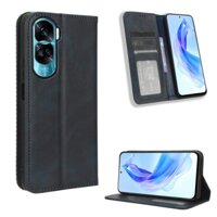 Ốp lưng Honor X50i 5G Vintage Flip Cover Honor 90 Lite 5G Từ Ví Bao Da PU Hộp Đựng Thẻ