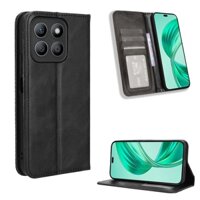 Ốp lưng Honor X8B 4G Vintage Flip Cover Từ tính kinh doanh Ví da PU Hộp đựng thẻ đứng