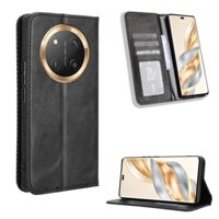 Ốp lưng Honor X9C 5G Vintage Flip Cover Honor X60 Pro 5G Từ Ví Bao Da PU Hộp Đựng Thẻ