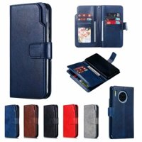 Ốp lưng Huawei Mate 30 20 Pro Nova 2i 3e 4e 7i Honor 9S Y5p Y9 2019 Vỏ ví lật Giá đỡ điện thoại di động Túi đựng thẻ da PU cho Nova2i nova7i nova4e Mate30 Mate20 Nova3e huaweinova huaweiy9 huaweiy5p honor9s