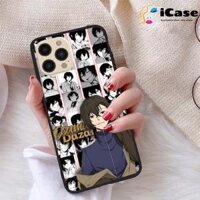 Ốp lưng iCase dành cho iPhone 12 Pro Max chất liệu viền dẻo lưng cứng nhám TPU có hai lỗ xỏ dây đeo in nổi 4D hình bộ sưu tập Truyen Tranh 27