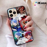 Ốp lưng iCase dành cho iPhone 12 Pro Max chất liệu viền dẻo lưng cứng nhám TPU có hai lỗ xỏ dây đeo in nổi 4D hình bộ sưu tập Truyen Tranh 05