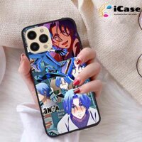 Ốp lưng iCase dành cho iPhone 12 Pro Max chất liệu viền dẻo lưng cứng nhám TPU có hai lỗ xỏ dây đeo in nổi 4D hình bộ sưu tập Truyen Tranh 13