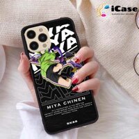 Ốp lưng iCase dành cho iPhone 12 Pro Max chất liệu viền dẻo lưng cứng nhám TPU có hai lỗ xỏ dây đeo in nổi 4D hình bộ sưu tập Truyen Tranh 21