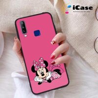 Ốp lưng iCase dành cho Vivo U10 chất liệu viền dẻo lưng cứng nhám TPU có hai lỗ xỏ dây đeo in nổi 4D hình bộ sưu tập HOAT HINH 30