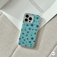Ốp lưng IMD cho iPhone 16 15 14 13 12 Pro Max Blink Blue Star iPhone case