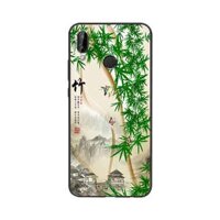 Ốp Lưng in cho Huawei 3e Mẫu Tranh Làng Tre - Hàng Chính Hãng