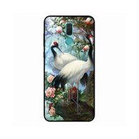 Ốp Lưng in cho Huawei Mate 10 Lite Mẫu Cặp Đôi Hạc - Hàng Chính Hãng