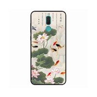 Ốp Lưng in cho Huawei Mate 10 Lite Mẫu Tranh Cá Koi - Hàng Chính Hãng