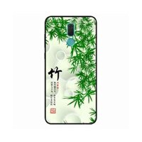Ốp Lưng in cho Huawei Mate 10 Lite Mẫu Tranh Nền Tre - Hàng Chính Hãng