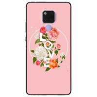 Ốp lưng in cho Huawei Mate 20 Mẫu LOVE Hoa