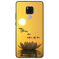 Ốp lưng in cho Huawei Mate 20 Mẫu Tâm An