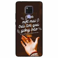Ốp lưng in cho Huawei Mate 20  Mẫu Hen Môt Mai